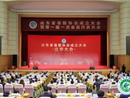 山东省兽医协会今日成立，助推山东畜牧事业高质量发展