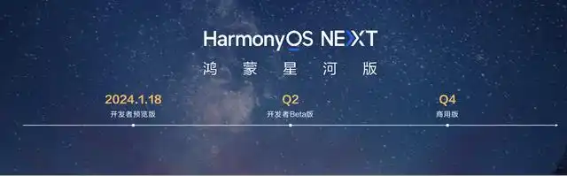  HarmonyOS NEXT 自研架构 _HarmonyOS NEXT 鸿蒙星河版 开发者预览版 _鸿蒙